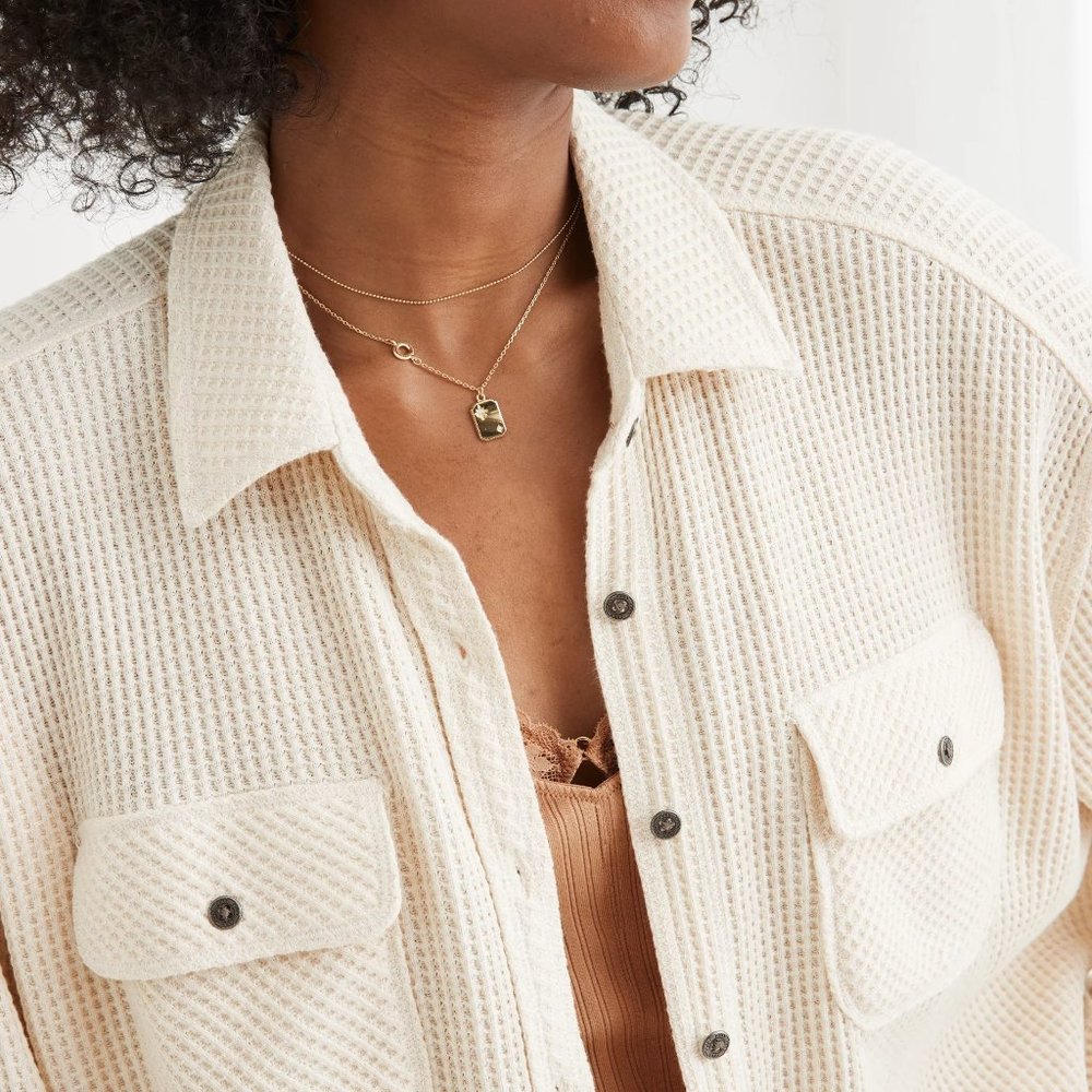 Aerie Lumberjane Waffle Shirt